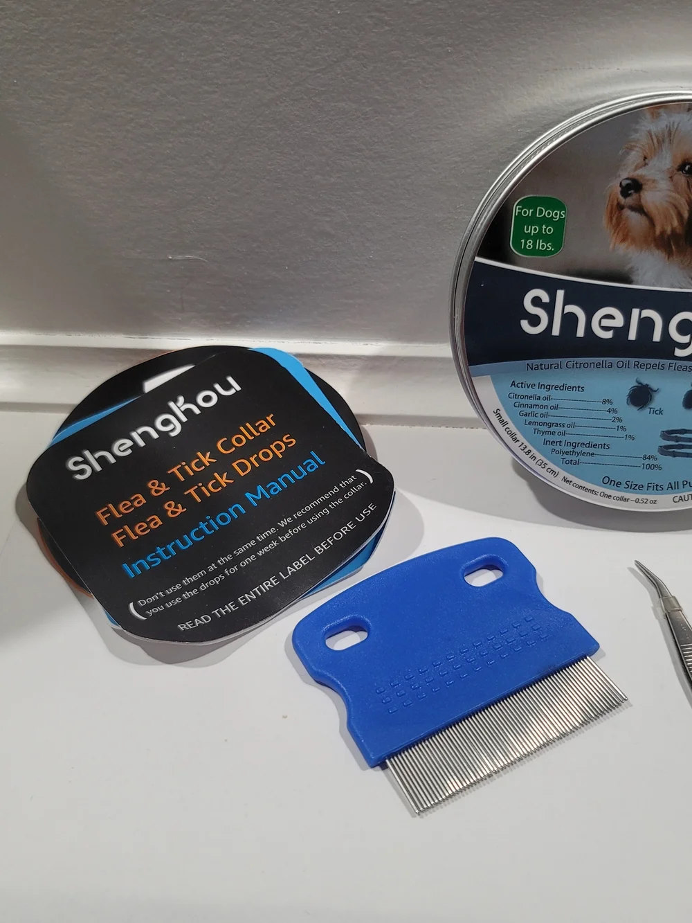 Shengkou Natural Citronella Dog Flea & Tick Collars